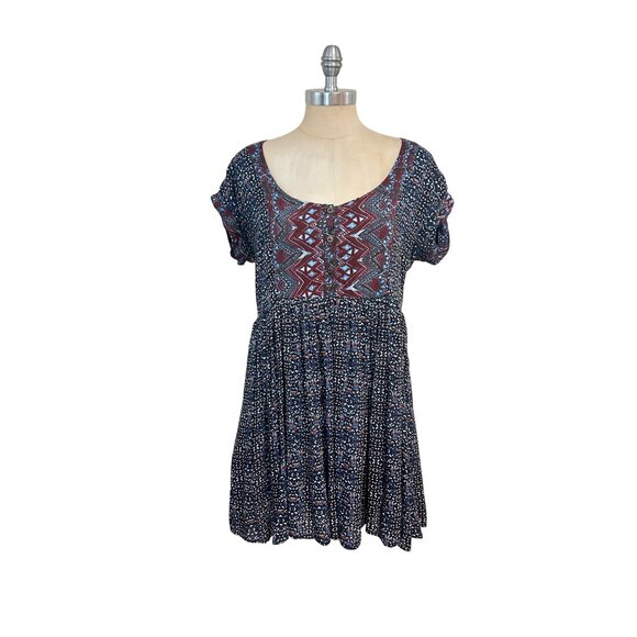Free People Sundown Babydoll Dress Medium - Picture 3 of 8